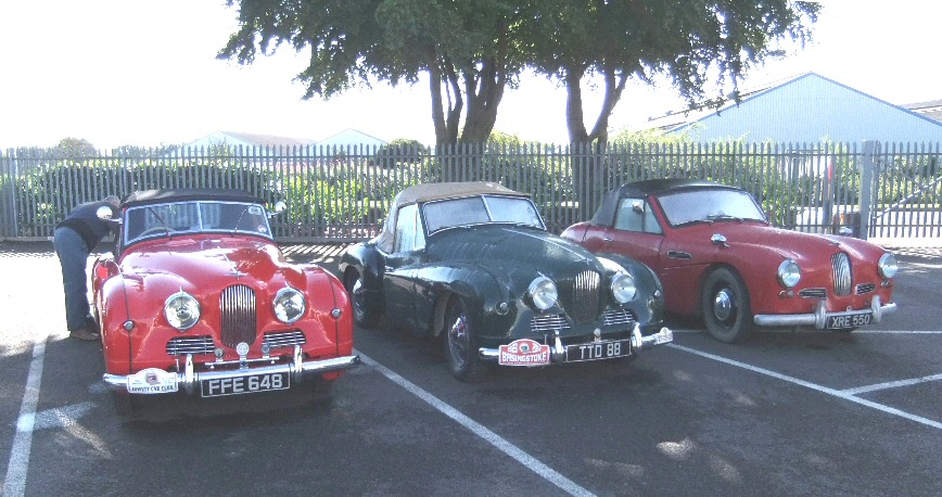 Jowett Jupiters at Sywell Sept 2013